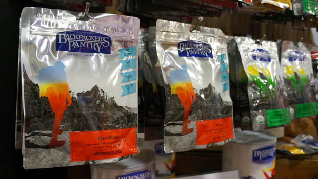 bacpacker's pantry dehydrated camping food