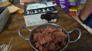 1 New EPIC Bar Bison Uncured Bacon Cranberry Bar Grass-Fed Paleo