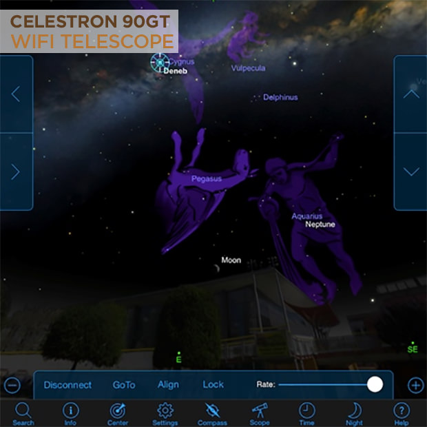 celestron 90gt wifi telescope