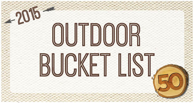2015 outdoor bucket list