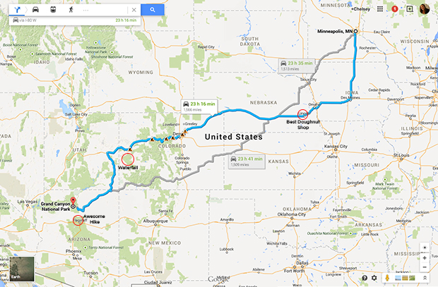 road trip planner