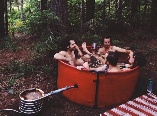 original nomad portable hot tub