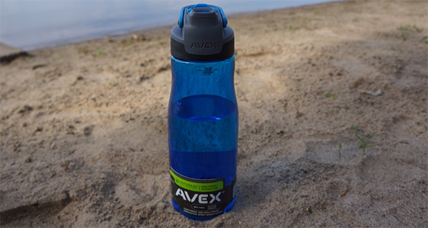AVEX Brazos AutoSeal Water Bottle Review - Outdoors with Bear Grylls