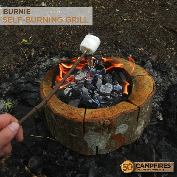 Burnie All Wood Self-Burning Grill