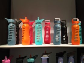 Eco vessel surf glass water bottles