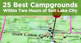 campgrounds within two hours of salt lake city