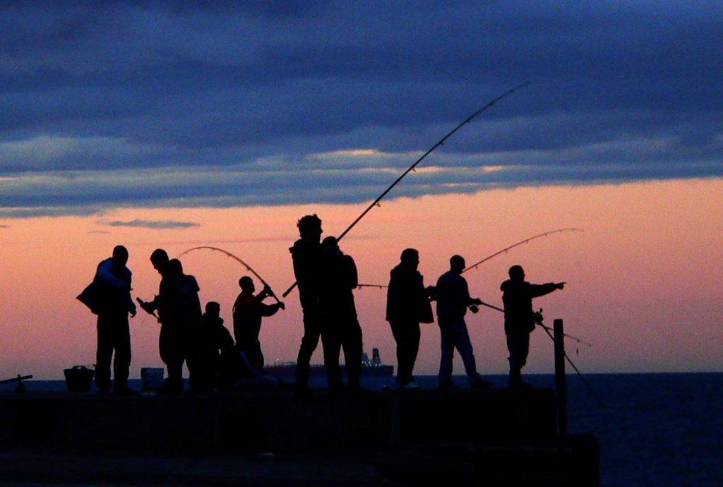 An_evening_fishing_-_by_Francis_Hannaway