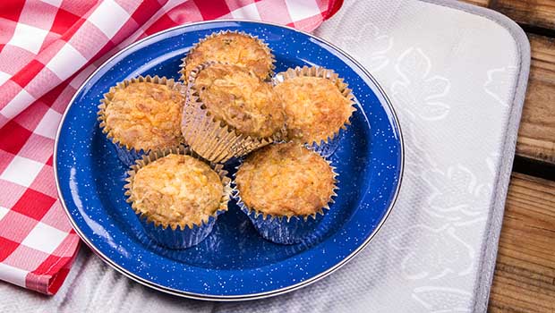 The great taste of these savory mesquite muffins goes great any time. Consider muffins and beer pairing?