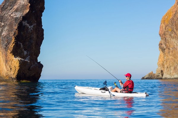 kayak fishing