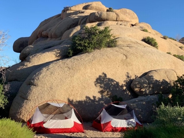 biker camping gear