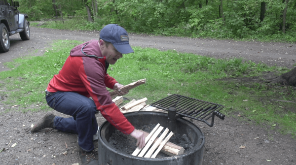 how to start a fire