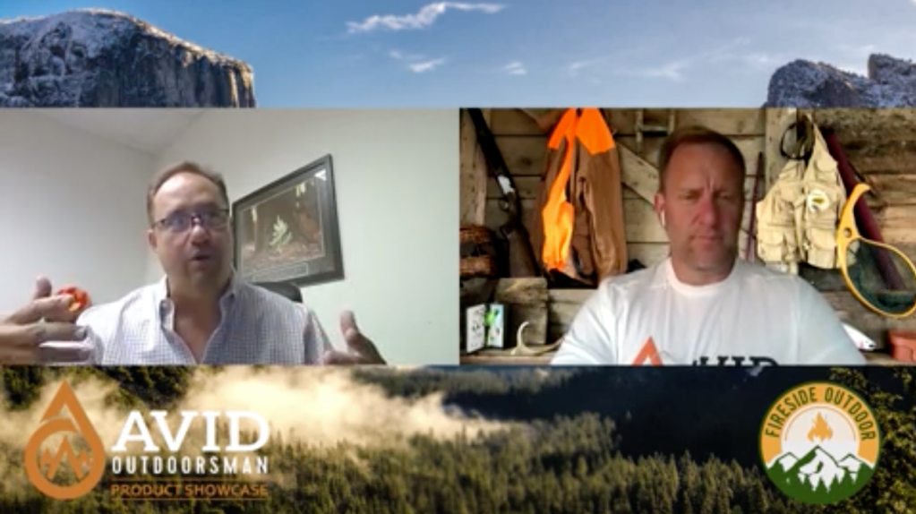 fireside outdoor interview