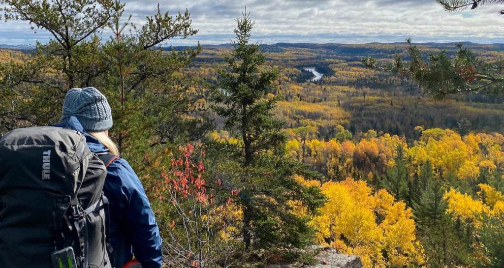 lake superior hiking trail cover