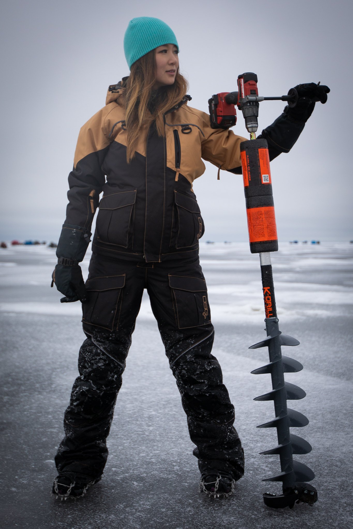 ice fishing flotation coat