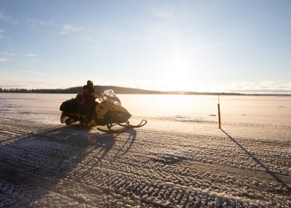 lake of the woods ice road