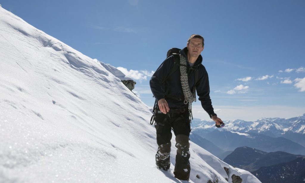 Bear Grylls winter shooting 04.15.2019