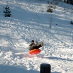 Outdoor Activities: Sledding