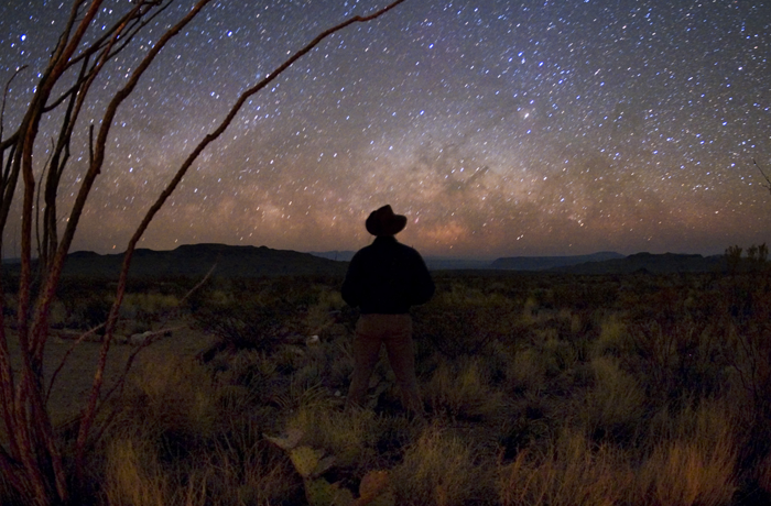 Big Bend State Park at night.