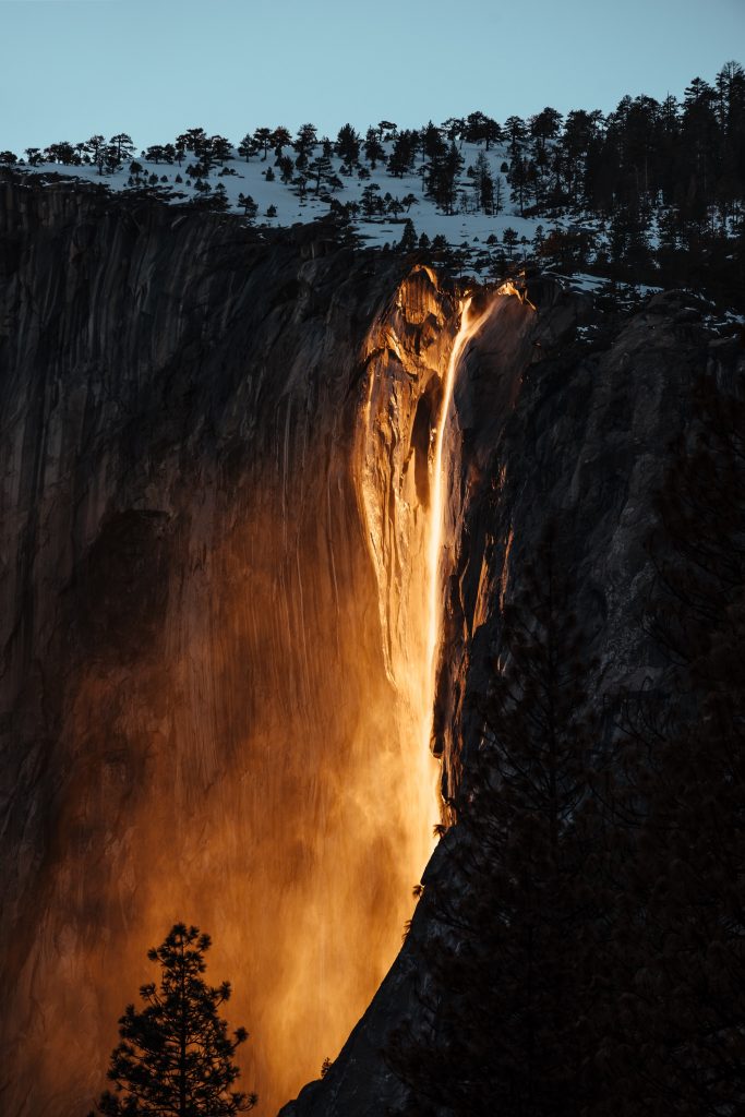 firefall yosemite national park