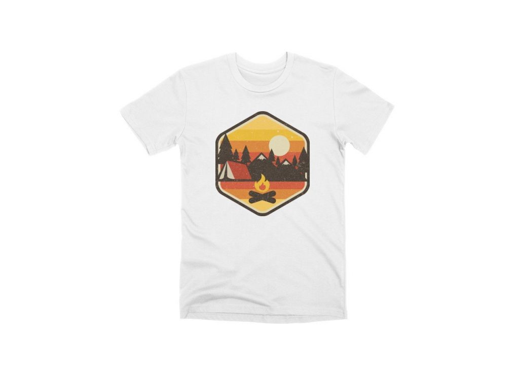 retro camping shirt