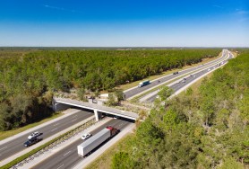 A wildlife crossing in florida