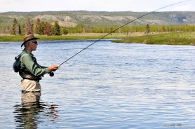 fishing in national park