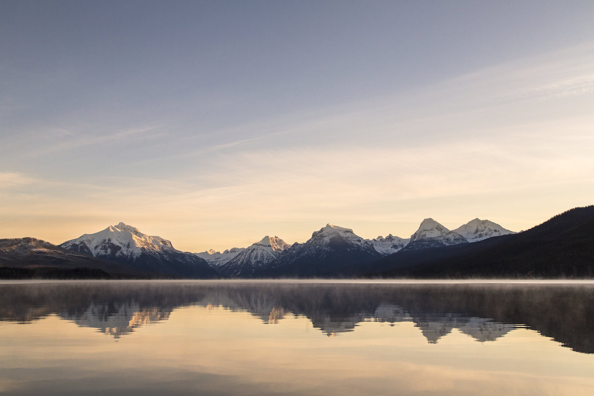 Lake McDonald glacier