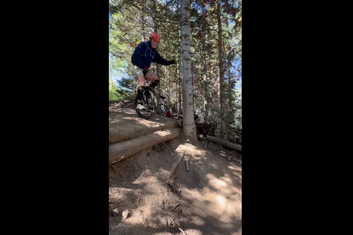 mountain unicycling