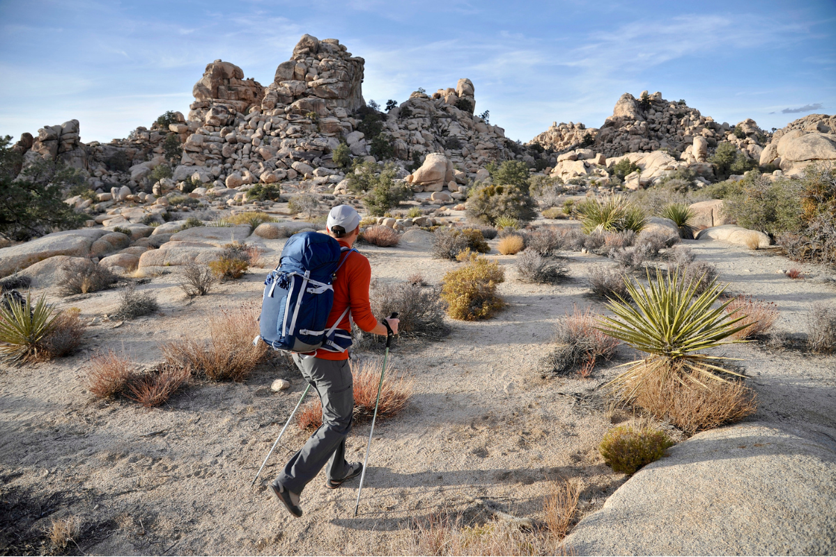 long hikes in joshua tree