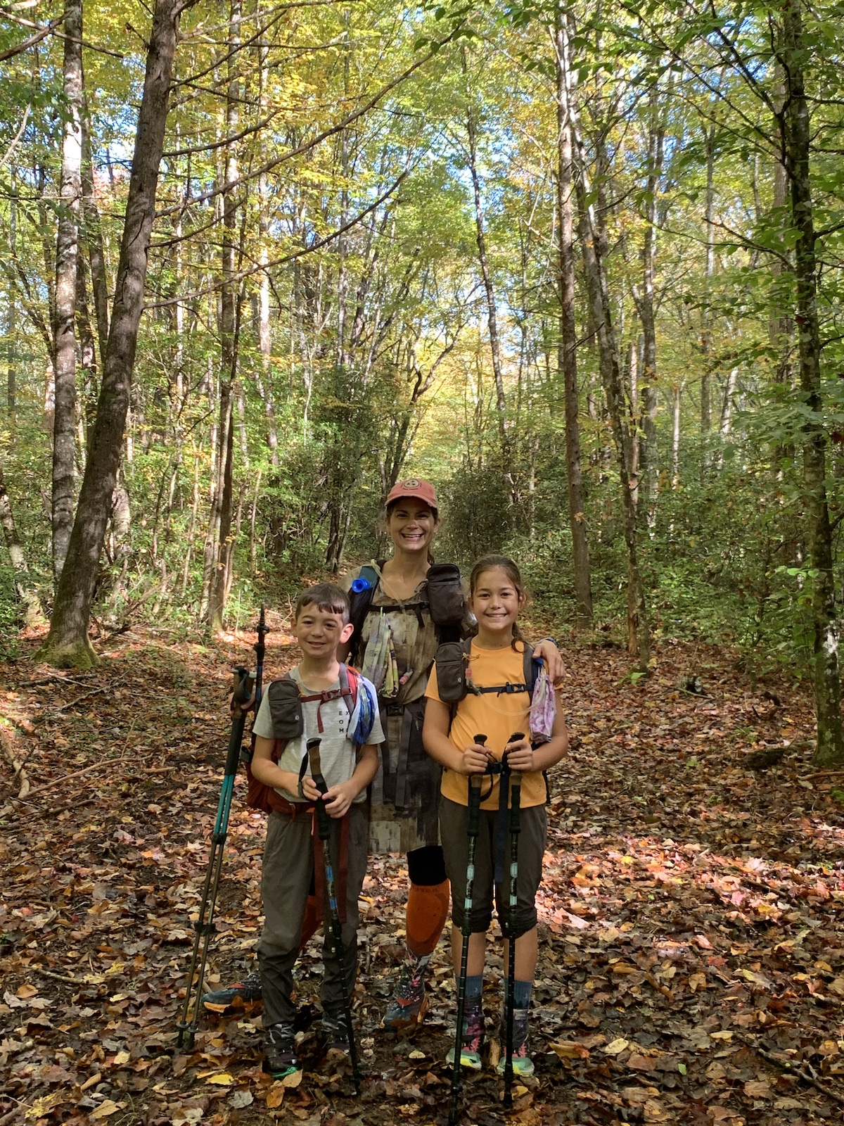 Trekking with kids