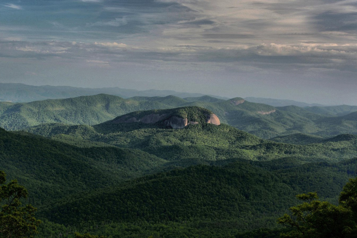 rock climbing in Pisgah