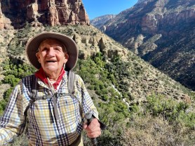 92 year old hiker