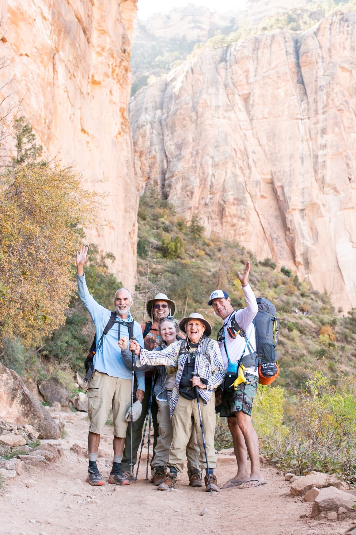 92 year old hiker Grand Canyon