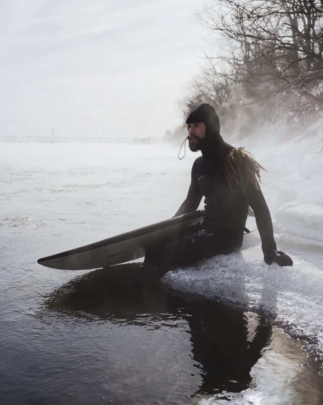 ice surfing