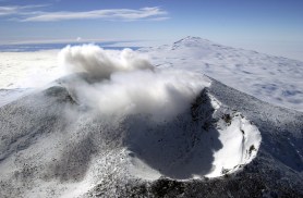 antarctic volcano gold