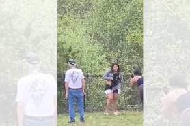 bear cub pulled from tree