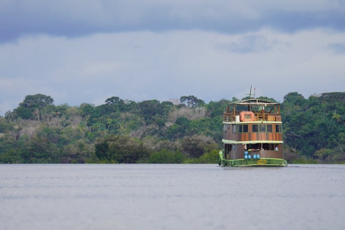gear I brought to the Amazon