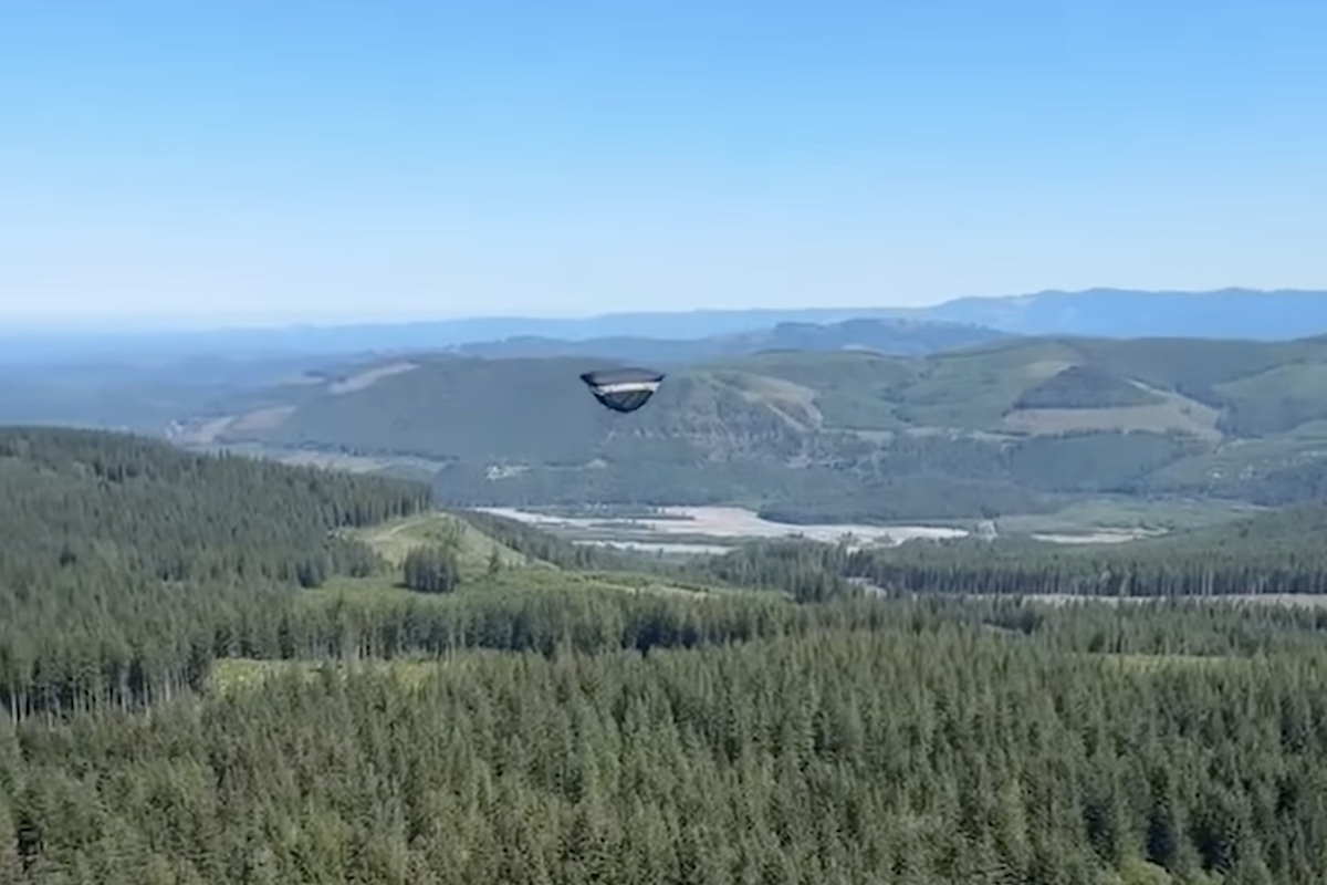 tent flying away video Washington