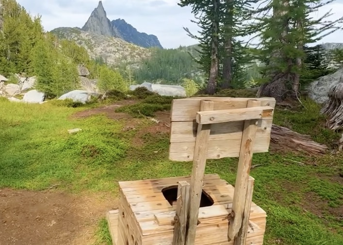 toilet with a view