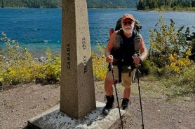 thru hiker finishes triple crown of hiking