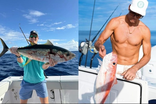 eli manning tom brady fishing