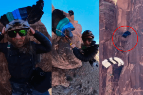 BASE Jump gone wrong