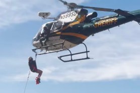 hiker rescued arizona freak accident