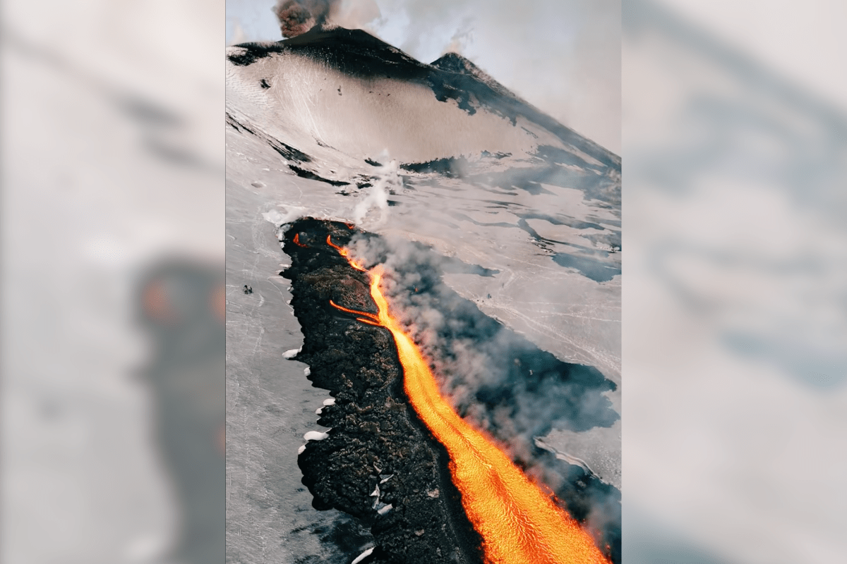 etna erupting