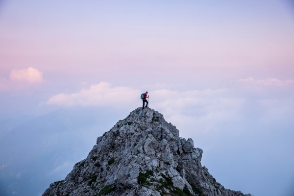 a mountain