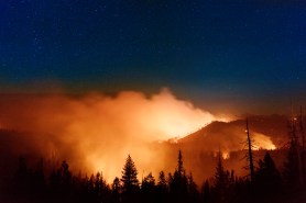 wildfire gold rush town