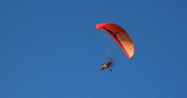 Paragliders Come Dangerously Close To Being Polar Bears' Lunch