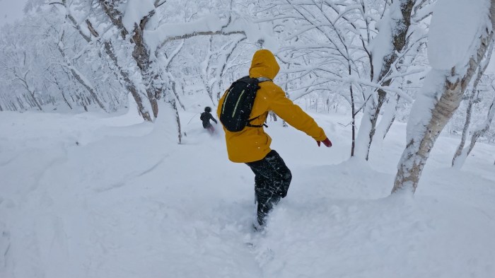 snowboarder rescue Japan