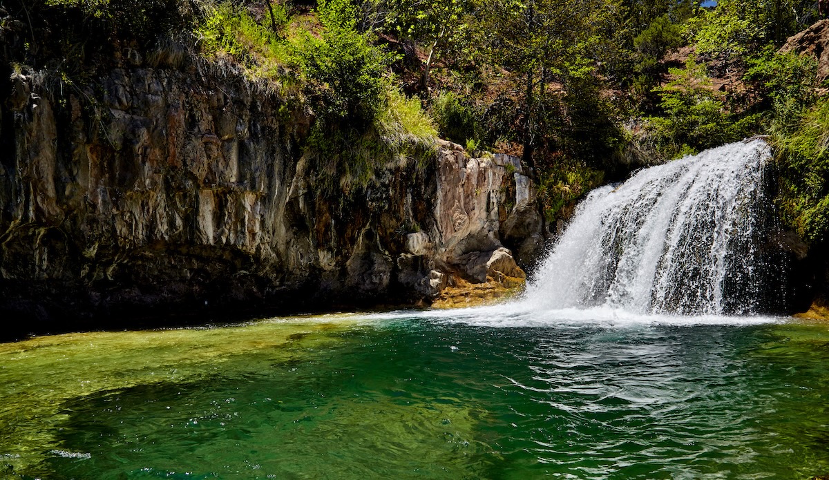 man drown arizona waterfall