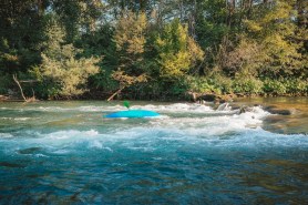 Kayaker dies rescue capsizes